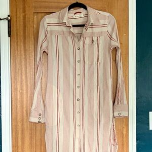 We The Free Button-Down Shirt Dress